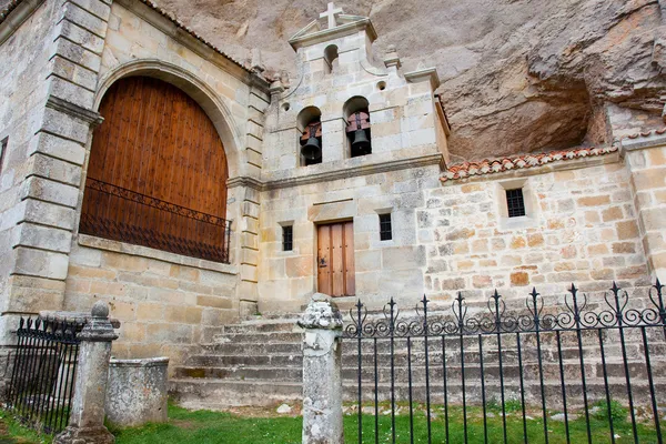Kerk van sotoscueva, burgos, castilla y leon, Spanje — Stockfoto