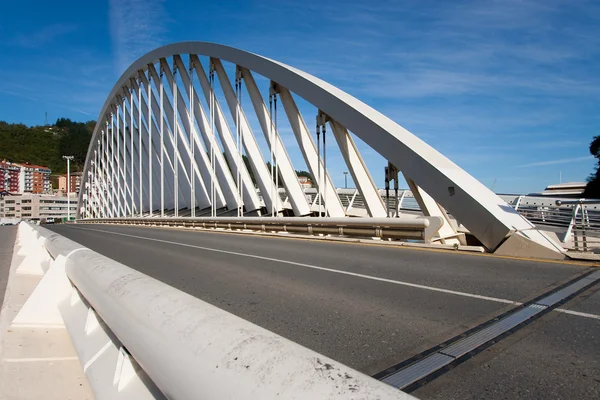 Ponte em Ondarroa, Bizkaia, Espanha — Fotografia de Stock