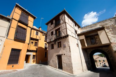 Socorro kare, segovia, castilla y leon, İspanya
