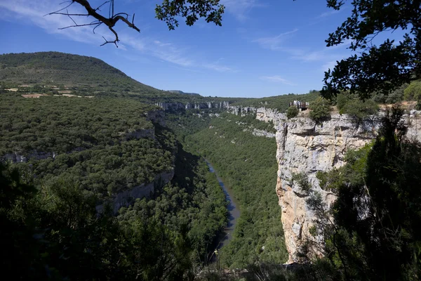 Cañones del Ebro, Pesquera de Ebro, Burgos, Castilla y León, España —  Fotos de Stock