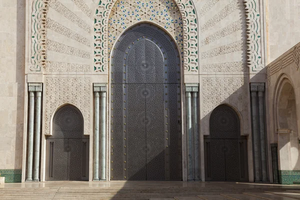 Mesquita Hassan II, Casablanca, Marrocos — Fotografia de Stock