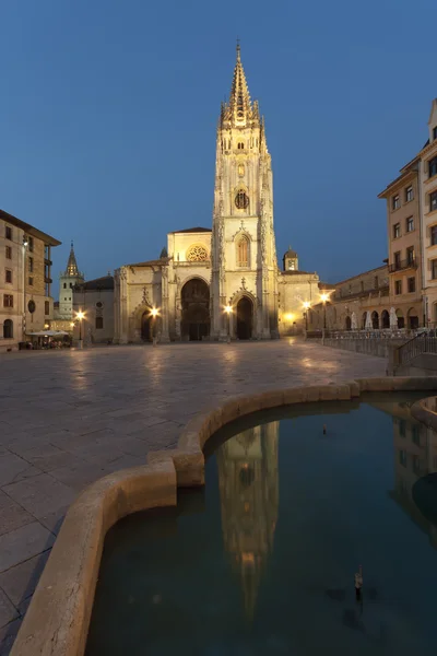 Kathedrale von oviedo, asturien, spanien — Stockfoto