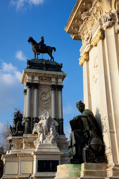 El Retiro, Madrid, Španělsko — Stock fotografie