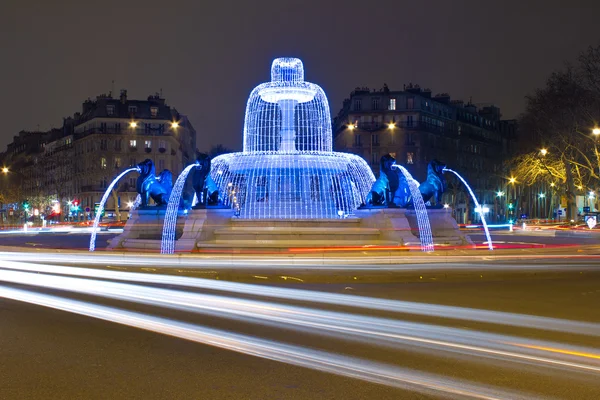 Daumesnil square, Paris, Ile de France, France — Stock Photo, Image