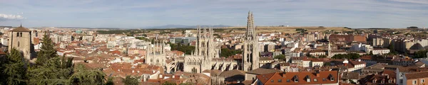 Panorámica de Burgos, Castilla y León, España — Foto de Stock