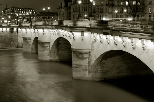 Neuf brug, paris, ile de france, Frankrijk — Stockfoto