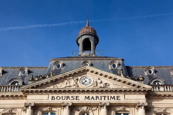 Bourse maritime, Bordeaux, Gironde, Aquitaine, France — Stock Photo, Image