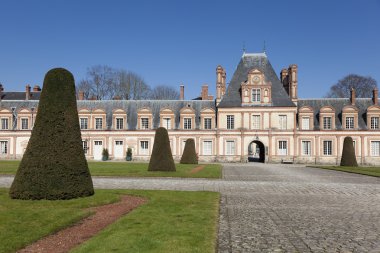 Fontainebleau kale, et SEINE marne, Ile de france, Fransa