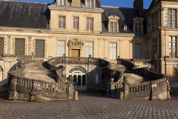 Fontainebleau castle, Seine et marne, Ile de France, France — Stock Photo, Image