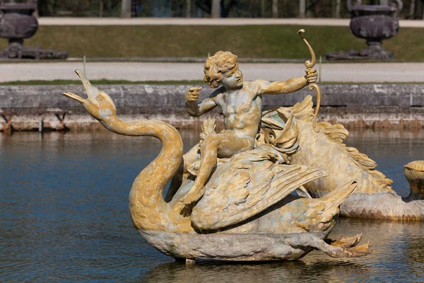 Fountain in Versailles, Yvelines, Ile de France, France — Stock Photo, Image