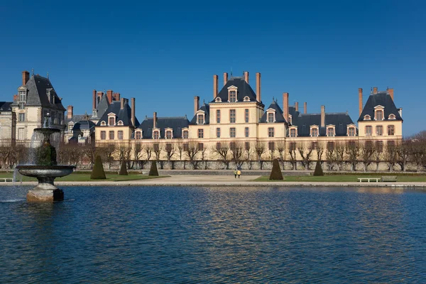 Fontainebleau castle, seine et Marne, Ile de France, Frankreich — Stockfoto