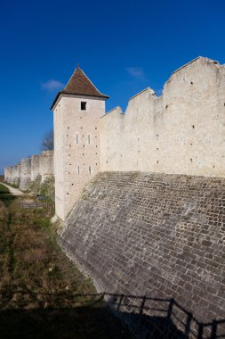 provins, duvarları SEINE et marne, Ile de france, Fransa