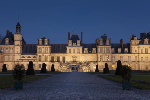 Castillo de Fontainebleau, Seine et marne, Ile de France, Francia — Foto de Stock