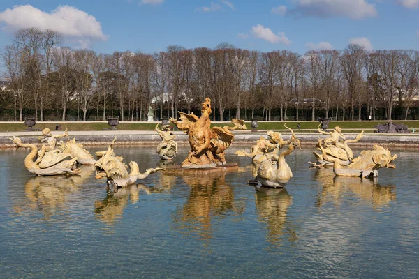 Kilde i Versailles, Yvelines, Ile de France, Frankrike – stockfoto