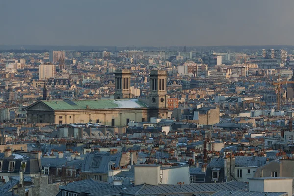 Panoramautsikt över Paris, ile de france, Frankrike — Stockfoto