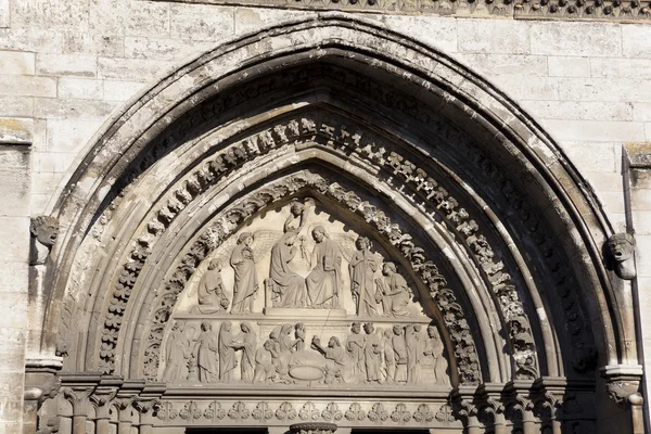 Katedral, les andelys, haute-normandie, Fransa — Stok fotoğraf