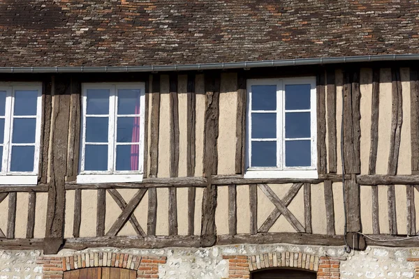 Architecture of Les Andelys, Haute Normandie, France — Stock Photo, Image