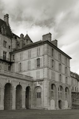 Castle, la roche-guyon, val d'oise, Ile de france, Fransa