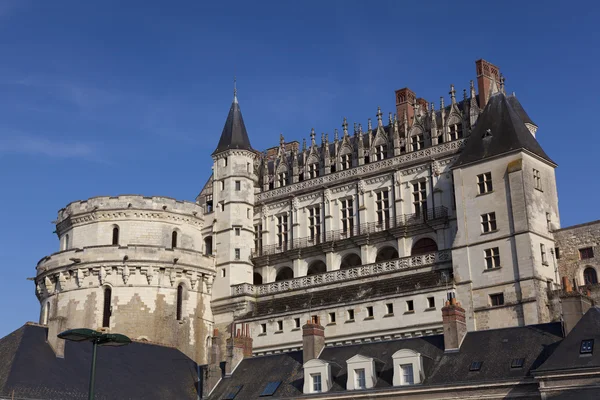昂布瓦兹城堡、 德尔 et loira，中心，法国 — 图库照片