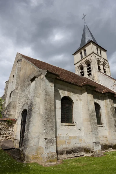 Kilise, themericourt, val d'oise, Ile de france, Fransa — Stok fotoğraf