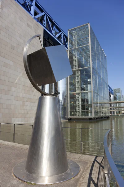 Cité des sciences et de l'industrie, Paryż, ile de france, Frank — Zdjęcie stockowe