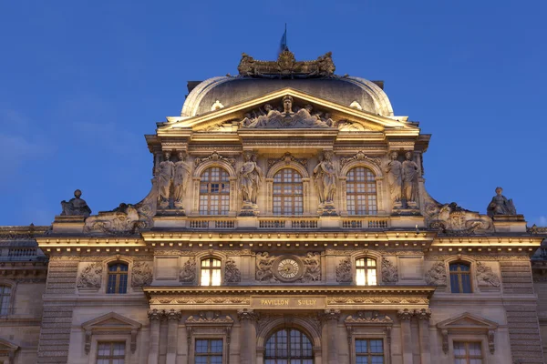 Louvre Müzesi, Paris, Ile de France, Fransa — Stok fotoğraf