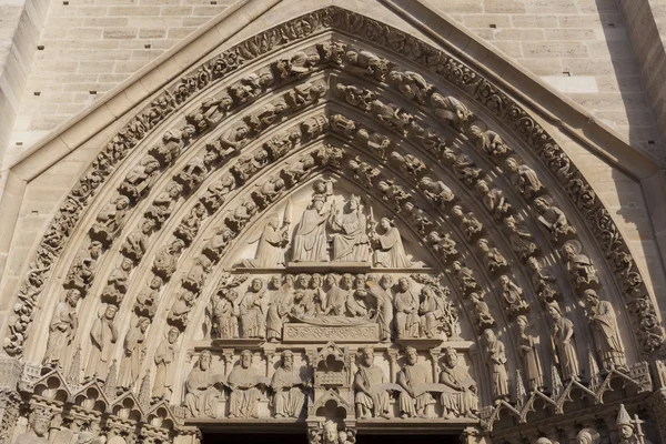 Cattedrale di Notre Dame, Parigi, Ile de France, Francia — Foto Stock