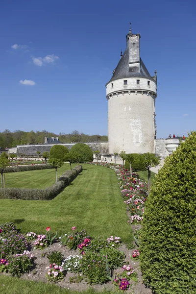 Zamek Chenonceaux, indre et loira, centrum, Francja — Zdjęcie stockowe