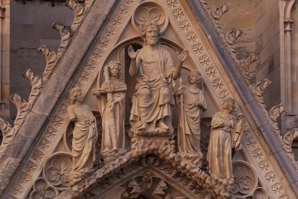 Reims, 마른, 샴페인 아르덴, 프랑스의 대성당 — 스톡 사진