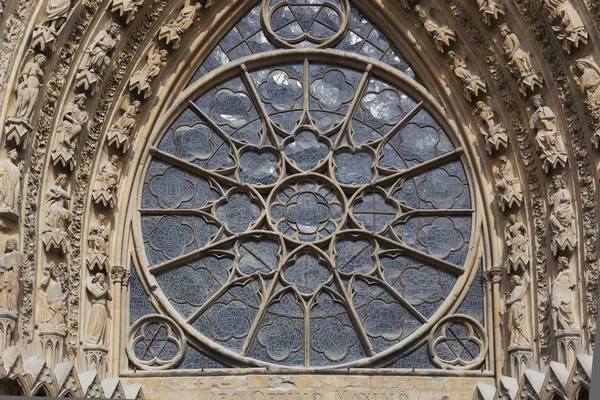 Καθεδρικό ναό του reims, marne, champagne-ardenne, Γαλλία — Φωτογραφία Αρχείου