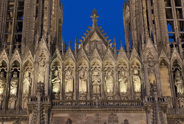 Cathedral of Reims, Marne, Champagne-Ardenne, France — Stock Photo, Image