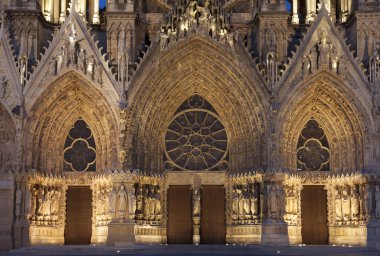 Katedral reims, marne, champagne-ardenne, Fransa