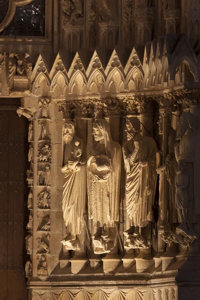 Reims, 마른, 샴페인 아르덴, 프랑스의 대성당 — 스톡 사진