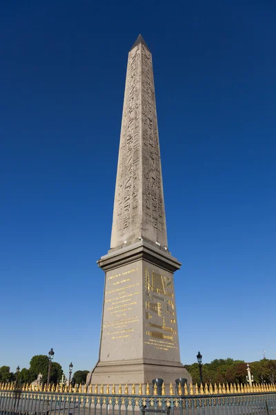 Obelisco, Plaza del Concorde, París, Isla de Francia, Francia — Foto de Stock