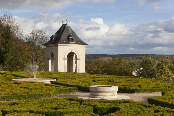 Zamek w auvers-sur-oise, val-d'oise, Francja — Zdjęcie stockowe