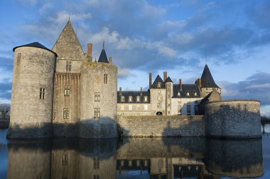 Castle, sully-sur-loire, loiret, Fransa