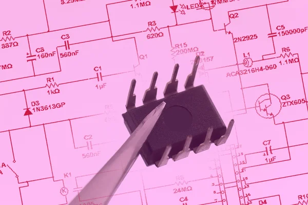 Integrated Circuit — Stock Photo, Image