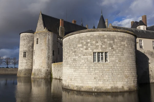 Kastély-sully-sur-loire, loiret, Franciaország — Stock Fotó