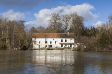 su değirmeni, olivet, loiret, Fransa