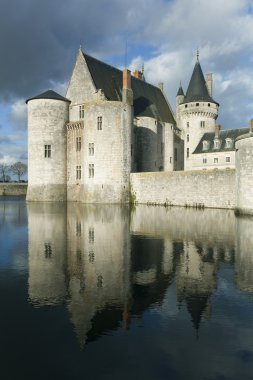 Castle of Sully-Sur-Loire, Loiret, France clipart