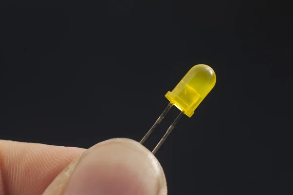 Yellow LED — Stock Photo, Image