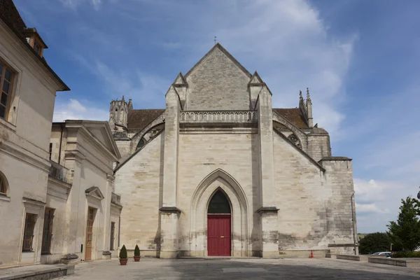 Saint-germain opatství, auxerre, oddělení yonne, Burgundsko, Francie — Stock fotografie
