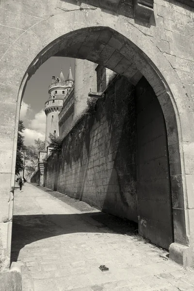 Kasteel van Pierrefonds, Picardië, Frankrijk — Stockfoto