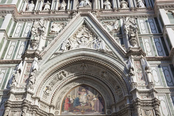 โบสถ์ซานตา มาเรีย เดล ฟิโอเร ฟลอเรนซ์ ทัสกานี อิตาลี — ภาพถ่ายสต็อก