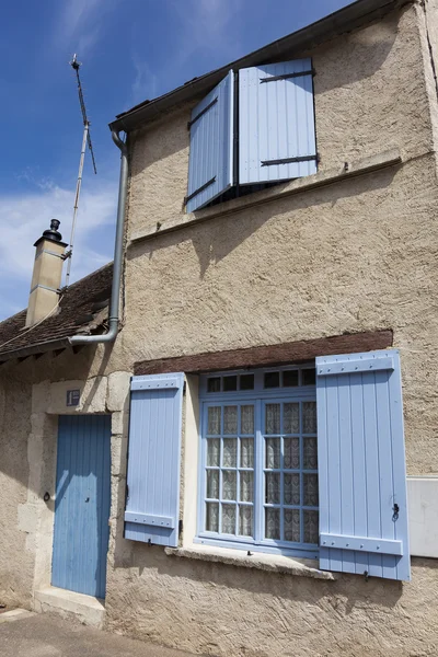 Architektura auxerre, yonne, Burgundia, Francja — Zdjęcie stockowe
