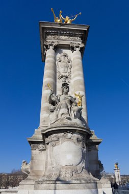 Alexandre III Köprüsü, paris, Ile de france, Fransa