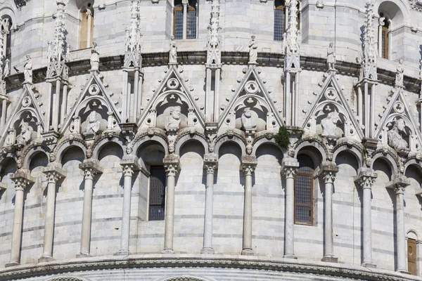 Baptistery, Piazza dei Miracoli, Pisa, Tuscany, อิตาลี — ภาพถ่ายสต็อก