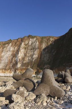 dieppe Beach, cote d'albatre, haute-normandie, Fransa