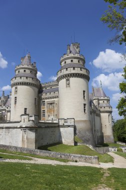 Pierrefonds Kalesi, picardy, Fransa