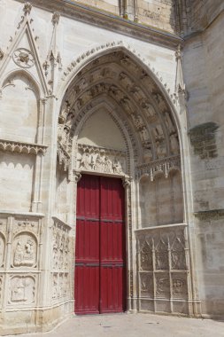 auxerre, Fransa yonne, bourgogne Katedrali